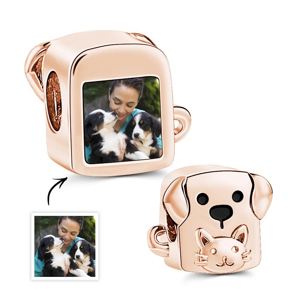 Custom Photo Charm Puppy Bread Cute Pet Gift - soufeelus