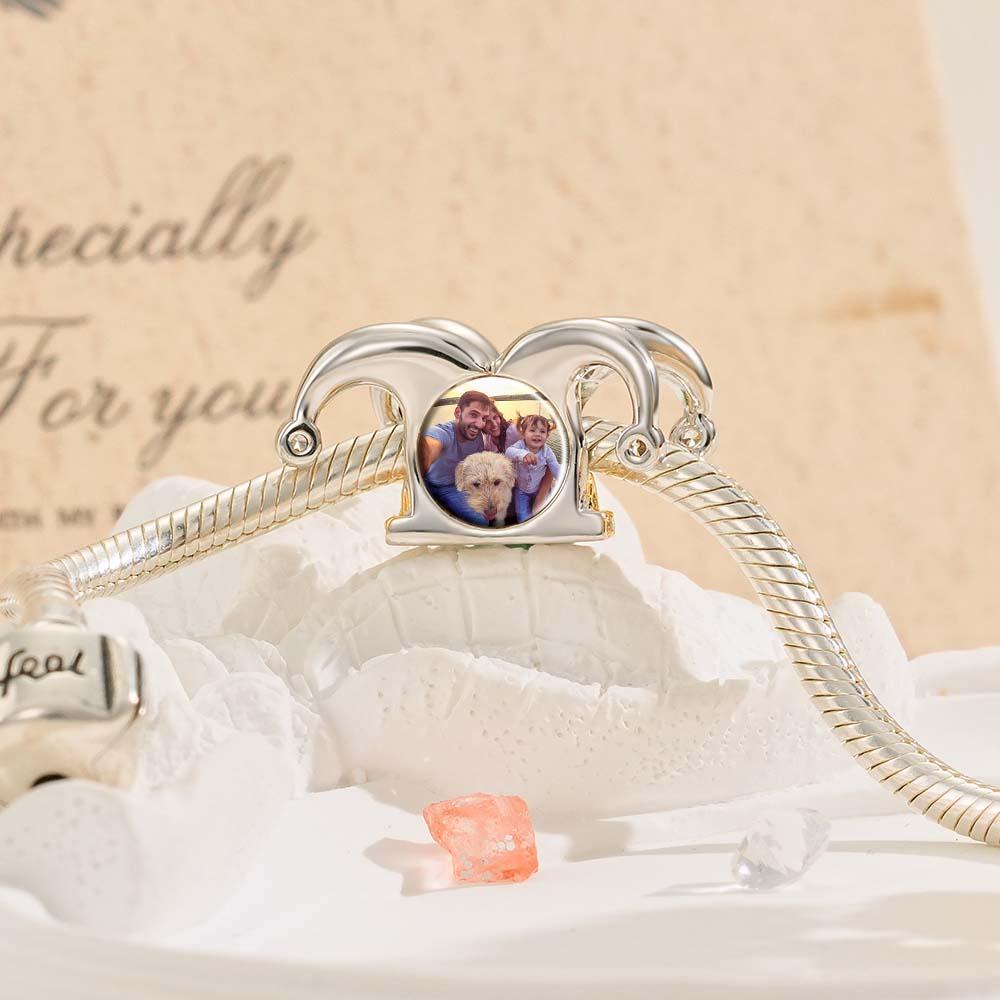 Custom Photo Charm Bead Crown - soufeelus