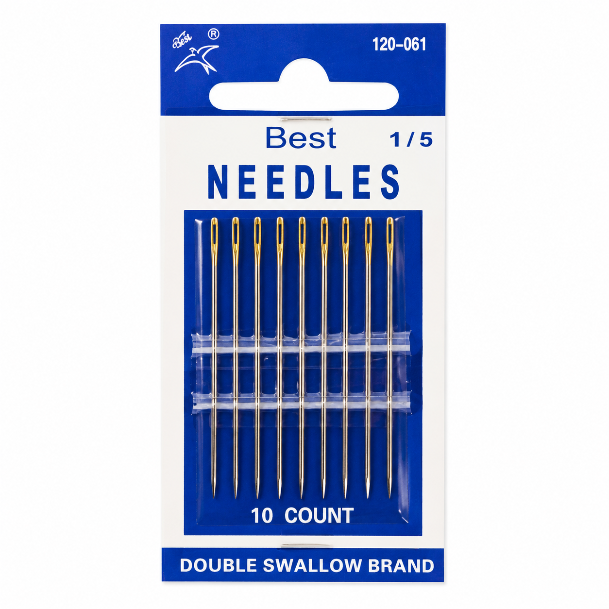 10 Gilded Embroidery Needles