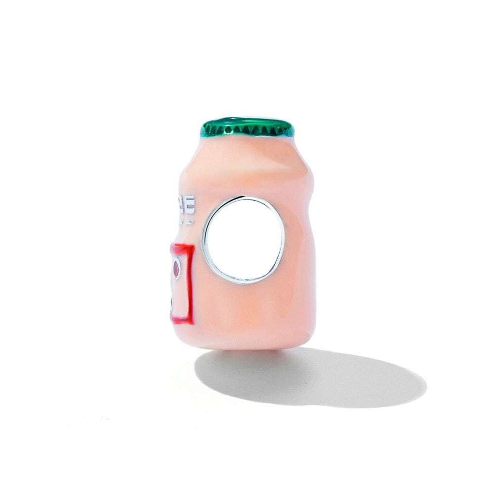 fun drinks enamel charm 925 sterling silver dy1410