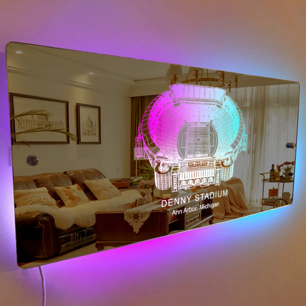 Football Stadium Mirror Light �C Gifts for Sports Lovers - Giftlab