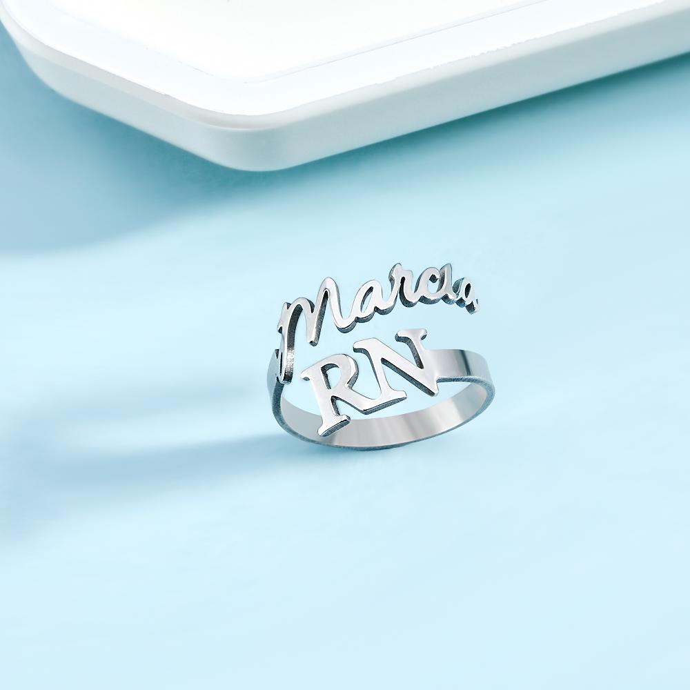 Custom Text Stethoscope Name Tag For Nurse - soufeelus