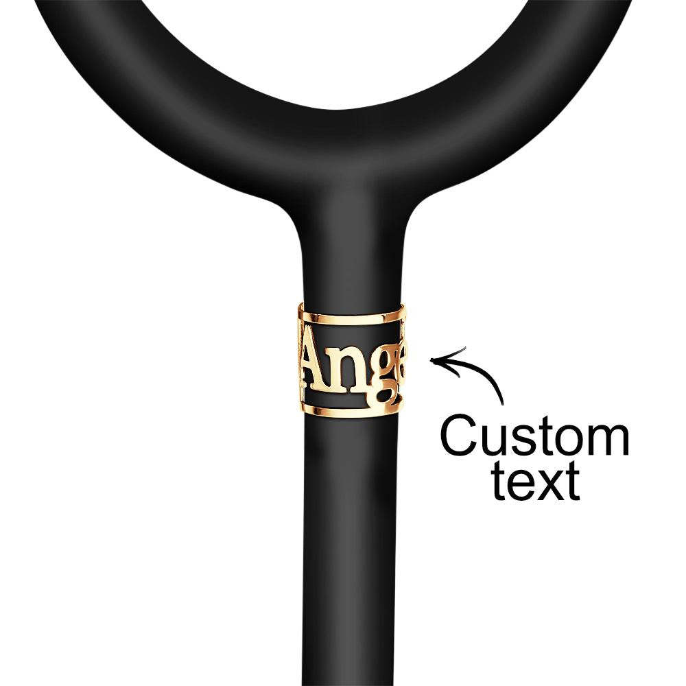 Custom Hollow Out Name Tag Stethoscope Gifts For Hospital Practitioners - soufeelus