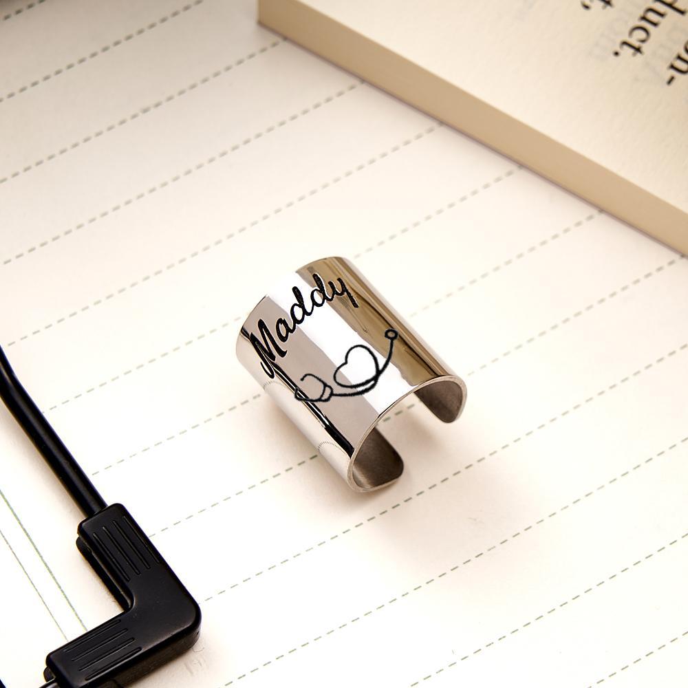 Personalized Stethoscope Tag With Engraved Text For Doctor Nurse - soufeelus