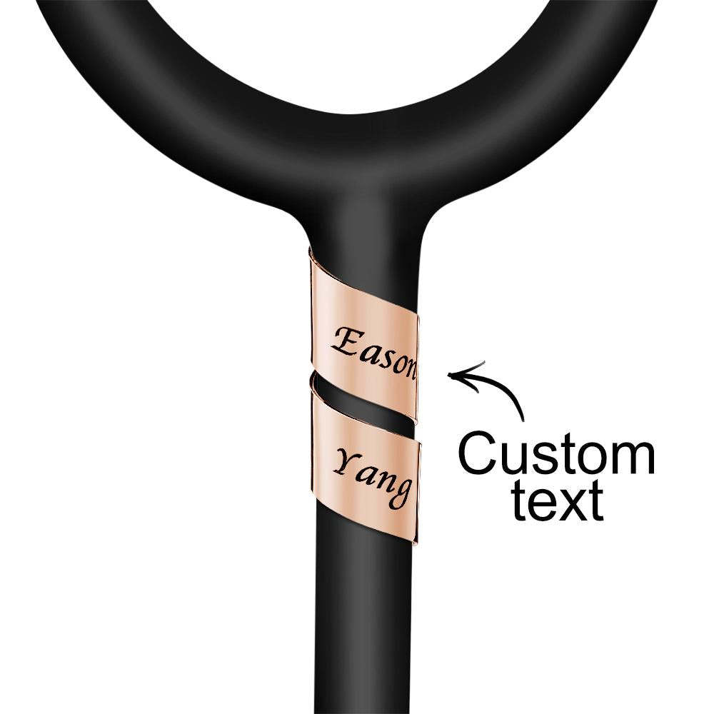 Custom Engraved Stethoscope Accessory Personalized Name Tag For Hospital Workers - soufeelus