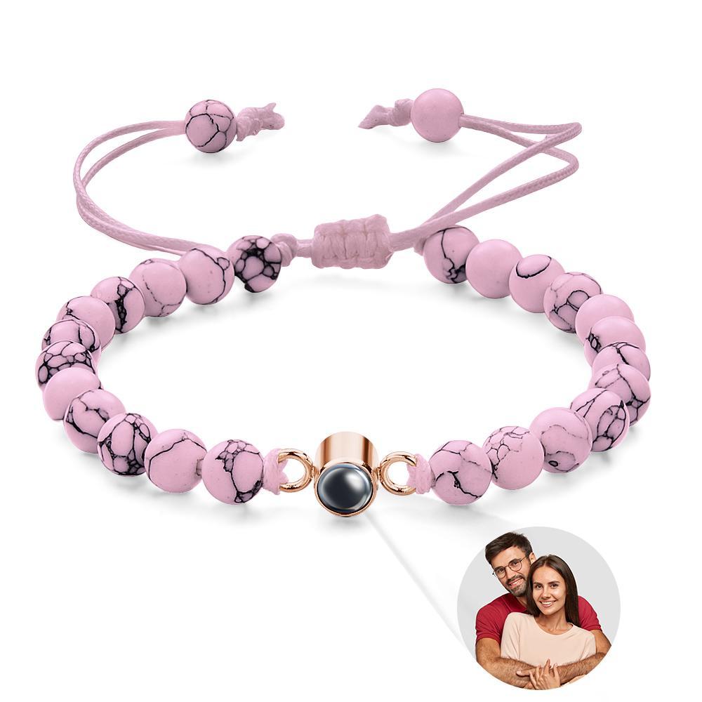 Custom Projection Bracelet Unique Romantic Couple Gift - soufeelus