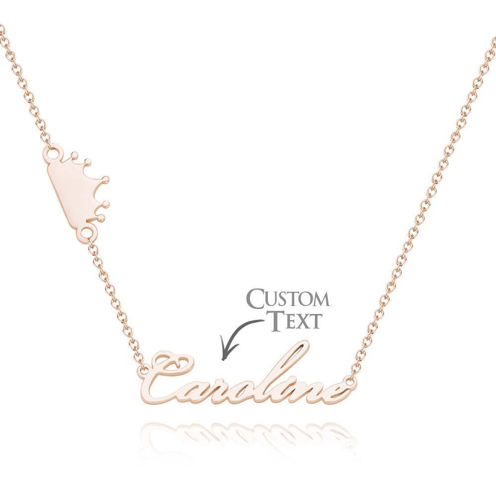 Custom Name Necklace Various Options Necklace Custom Initial Necklace Letter Name Necklace Gift for Her - soufeelus