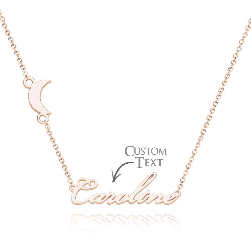 Custom Name Necklace Various Options Necklace Custom Initial Necklace Letter Name Necklace Gift for Her - soufeelus