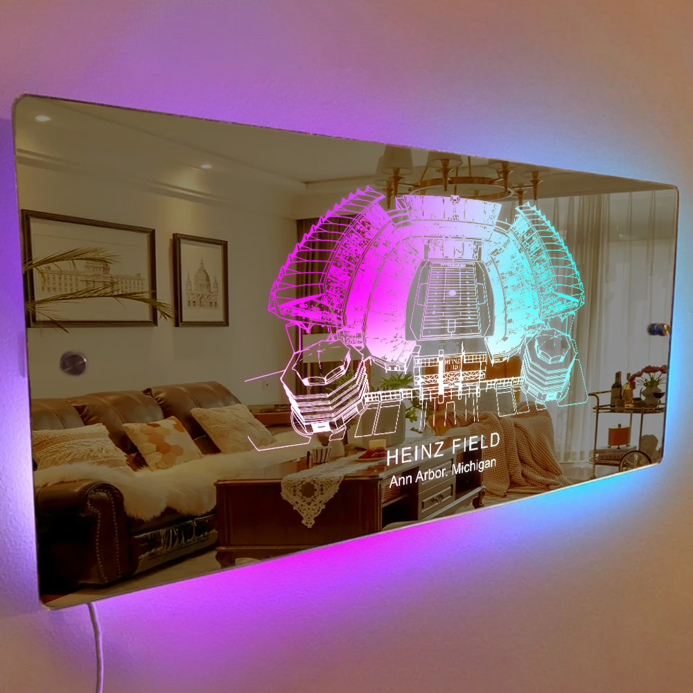 Football Stadium Mirror Light �C Gifts for Sports Lovers - Giftlab