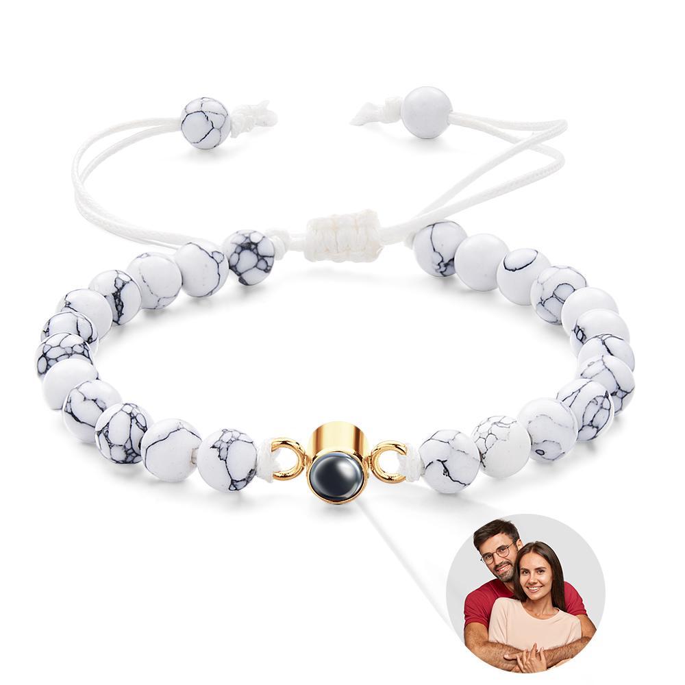 Custom Projection Bracelet Unique Romantic Couple Gift - soufeelus