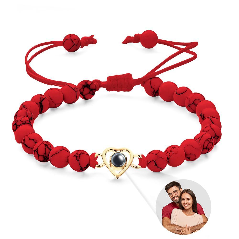 Custom Projection Bracelet Unique Romantic Couple Gift - soufeelus