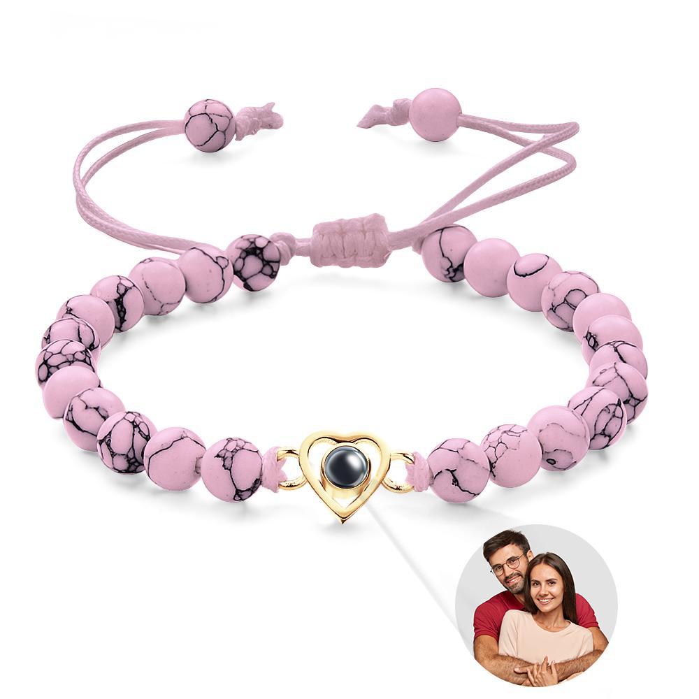 Custom Projection Bracelet Unique Romantic Couple Gift - soufeelus