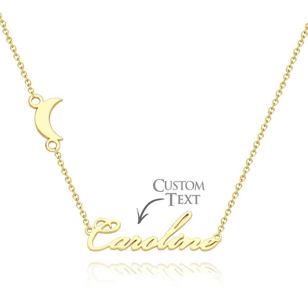 Custom Name Necklace Various Options Necklace Custom Initial Necklace Letter Name Necklace Gift for Her - soufeelus