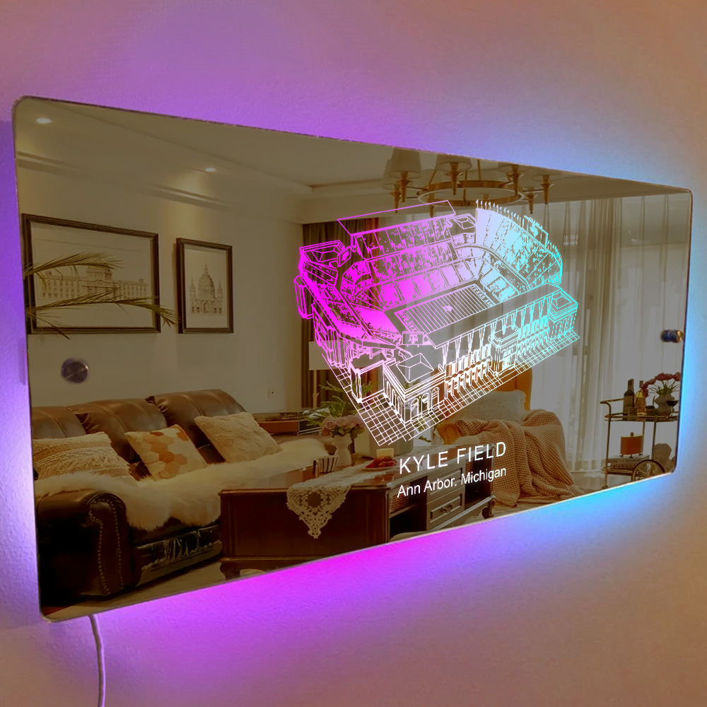 Football Stadium Mirror Light �C Gifts for Sports Lovers - Giftlab
