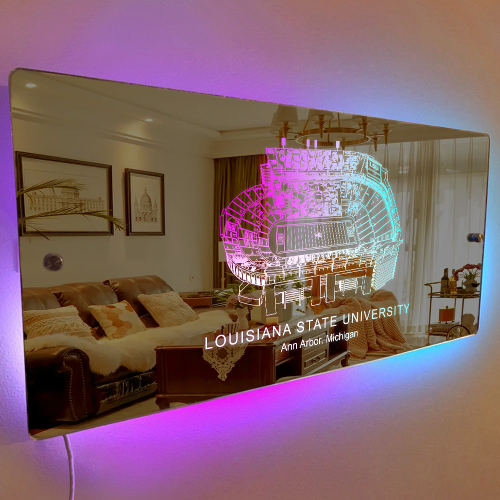 Football Stadium Mirror Light �C Gifts for Sports Lovers - Giftlab
