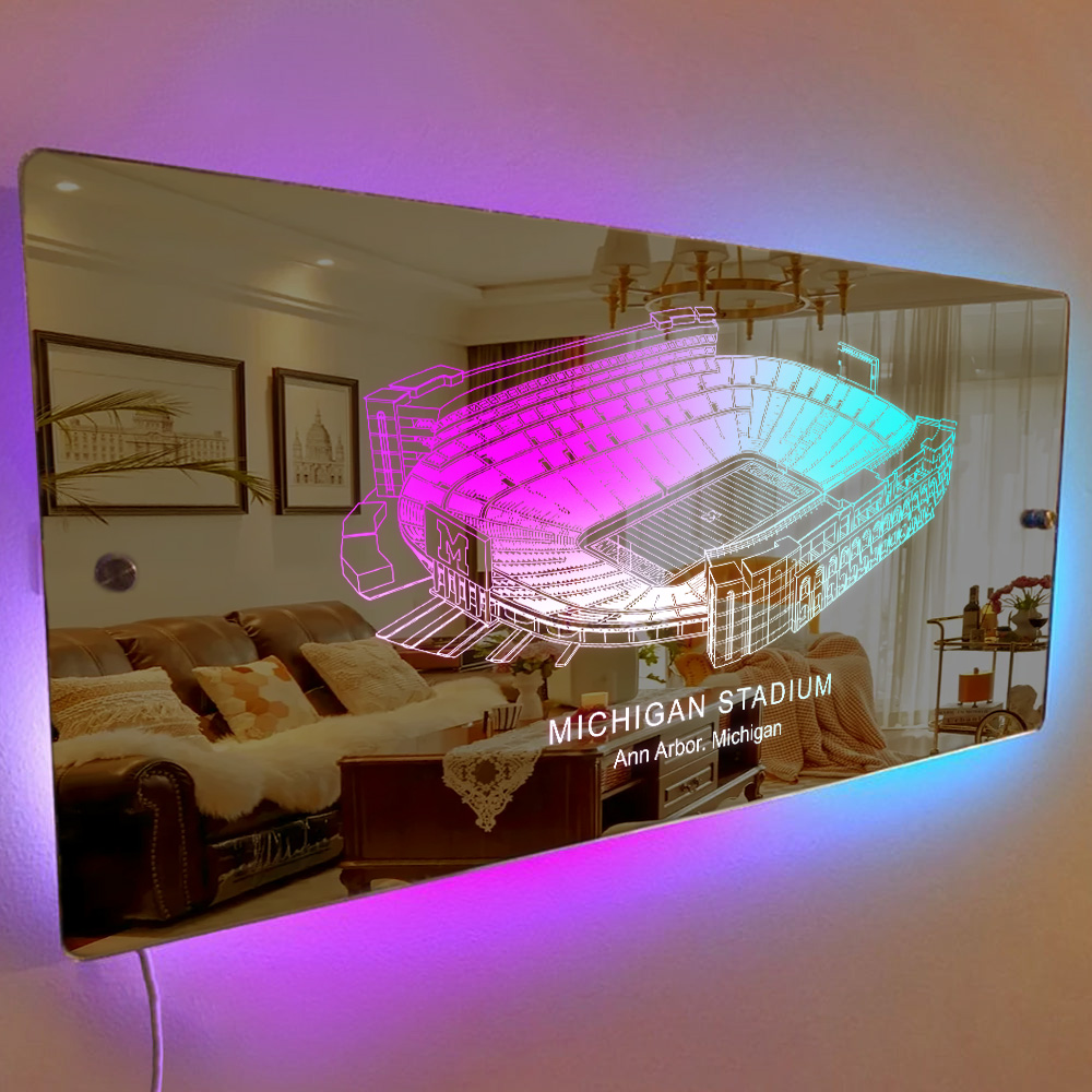 Football Stadium Mirror Light �C Gifts for Sports Lovers - Giftlab