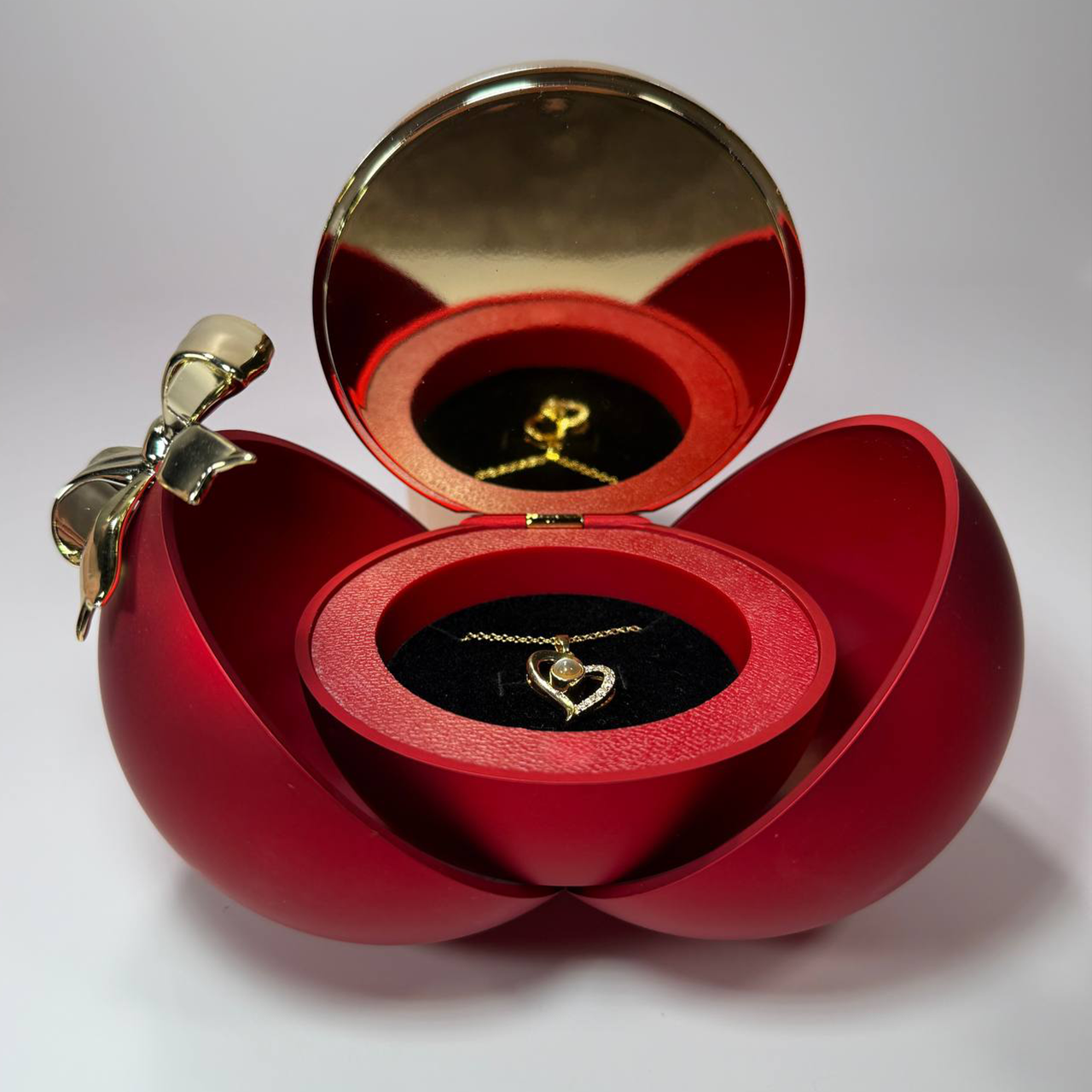 Projection Necklace & Rose Gift Sphere