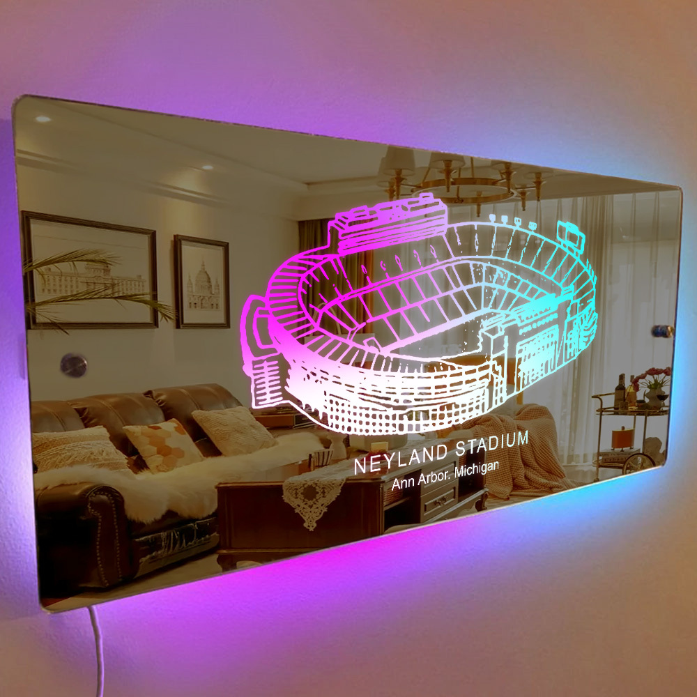 Football Stadium Mirror Light �C Gifts for Sports Lovers - Giftlab