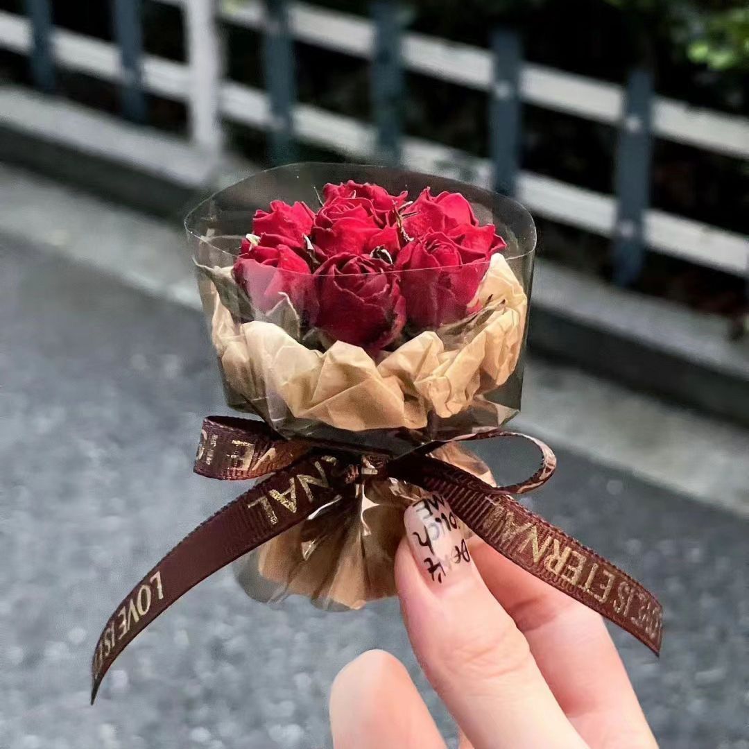 Customized Eye Photo Necklace Colored Eye Necklace Rose Surprise Box Best Gift For Her