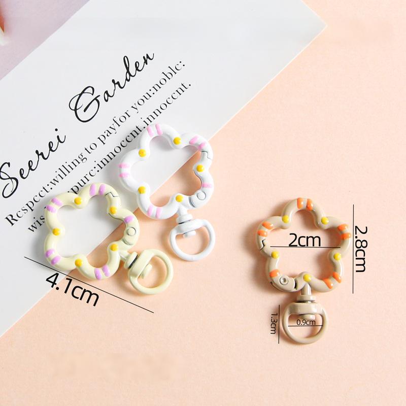 Brown Flower Key Ring - soufeelus