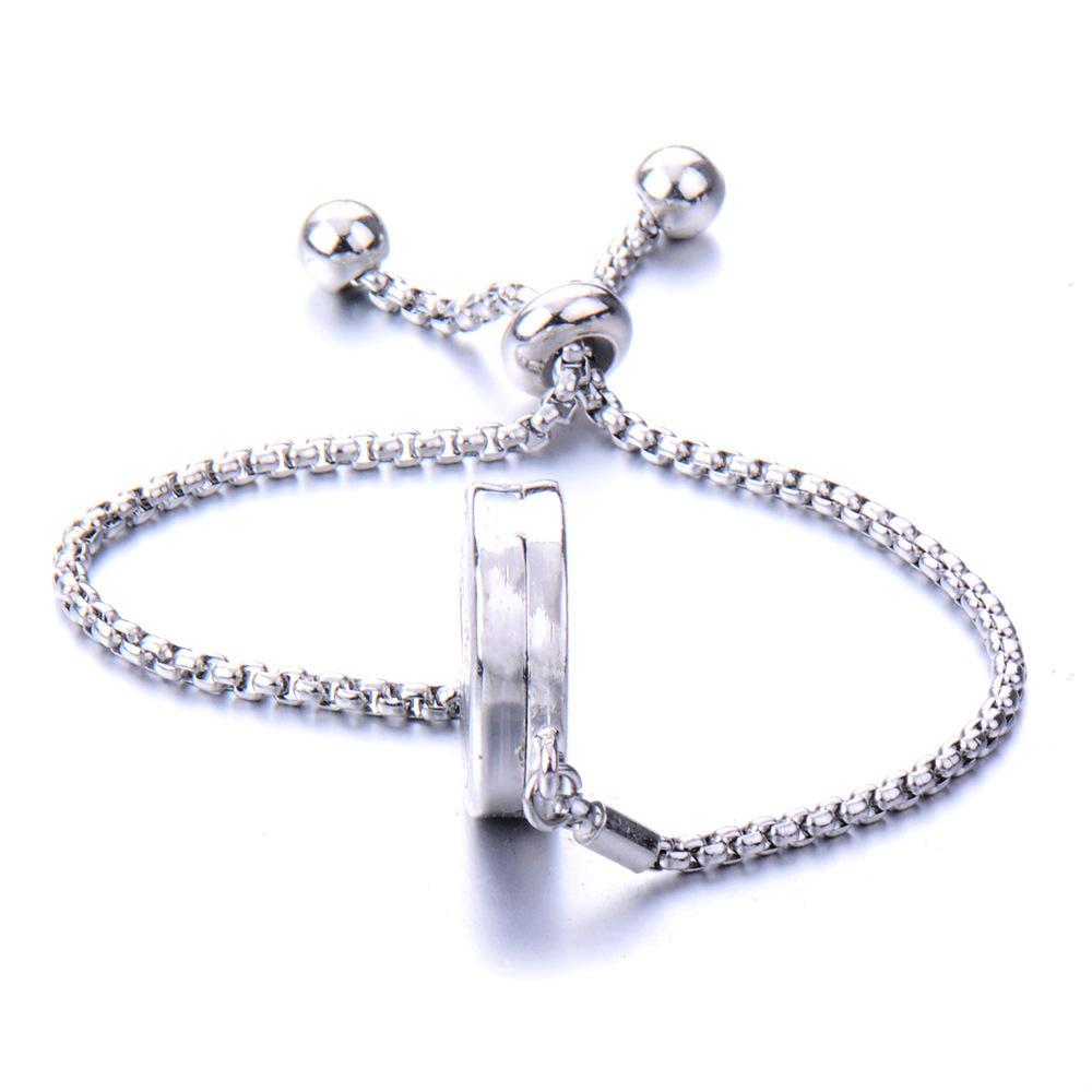 Stainless Steel Hollow Tree of Life Aromatherapy Bracelet Essential Oil Openable Adjustable Size Magnetic Bracelet Creative Couple Gifts