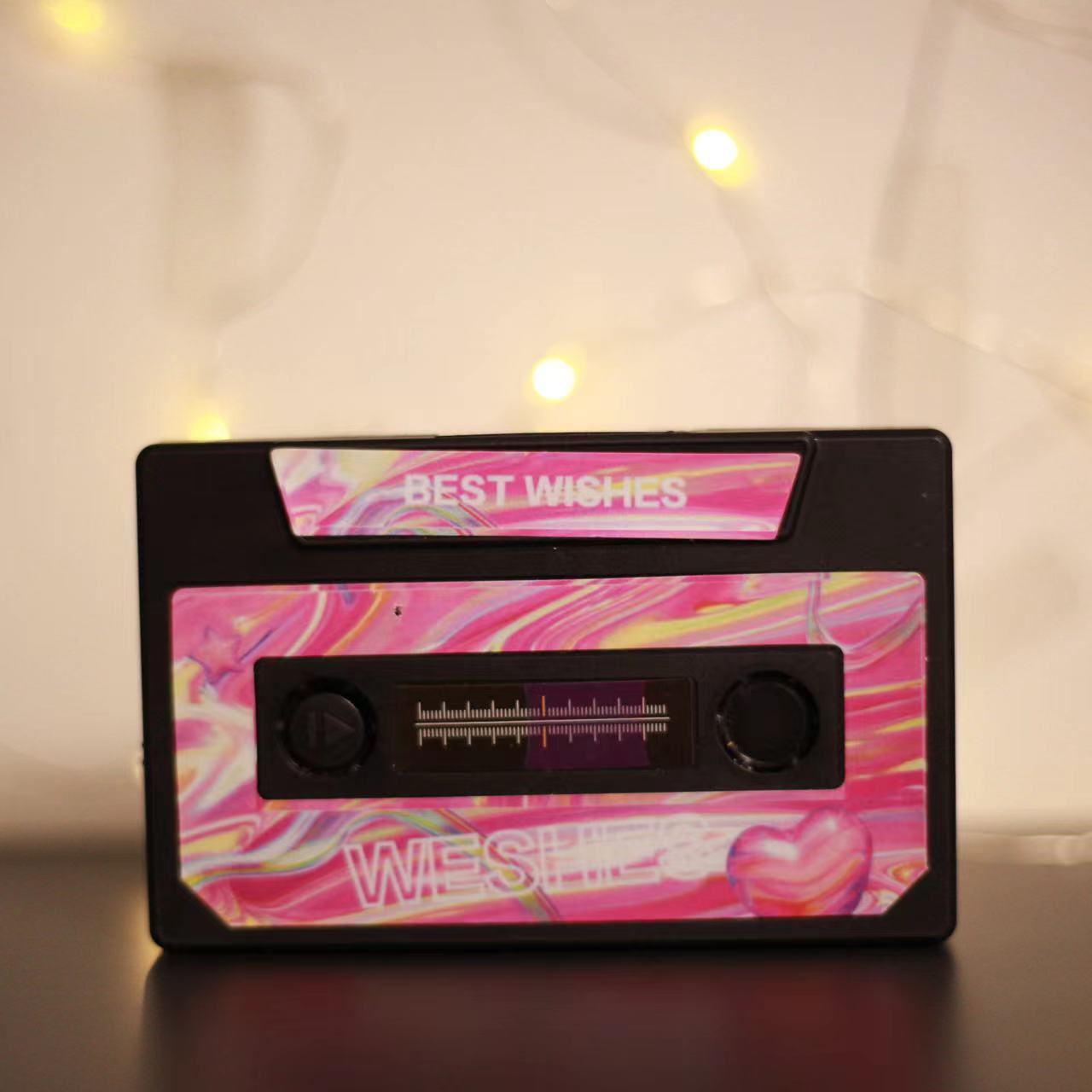 Personalized Vintage Recordable Cassette Phonograph Music Box Birthday Card Wish Christmas Gift Anniversary Birthday Gift For Bestie