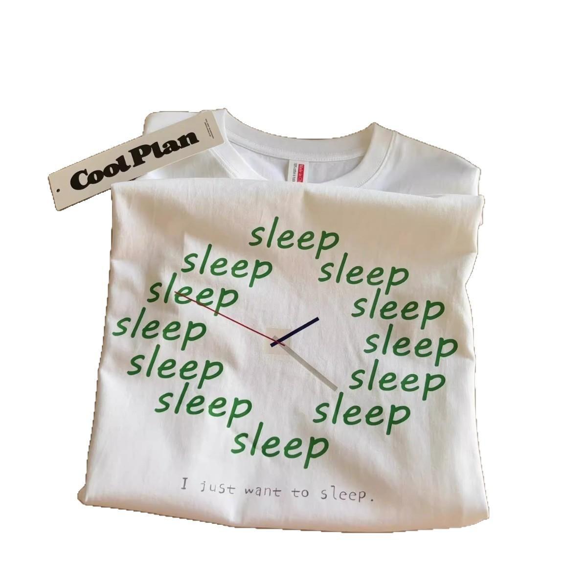 Sleep O'Clock All Day – Funny Graphic T-Shirt