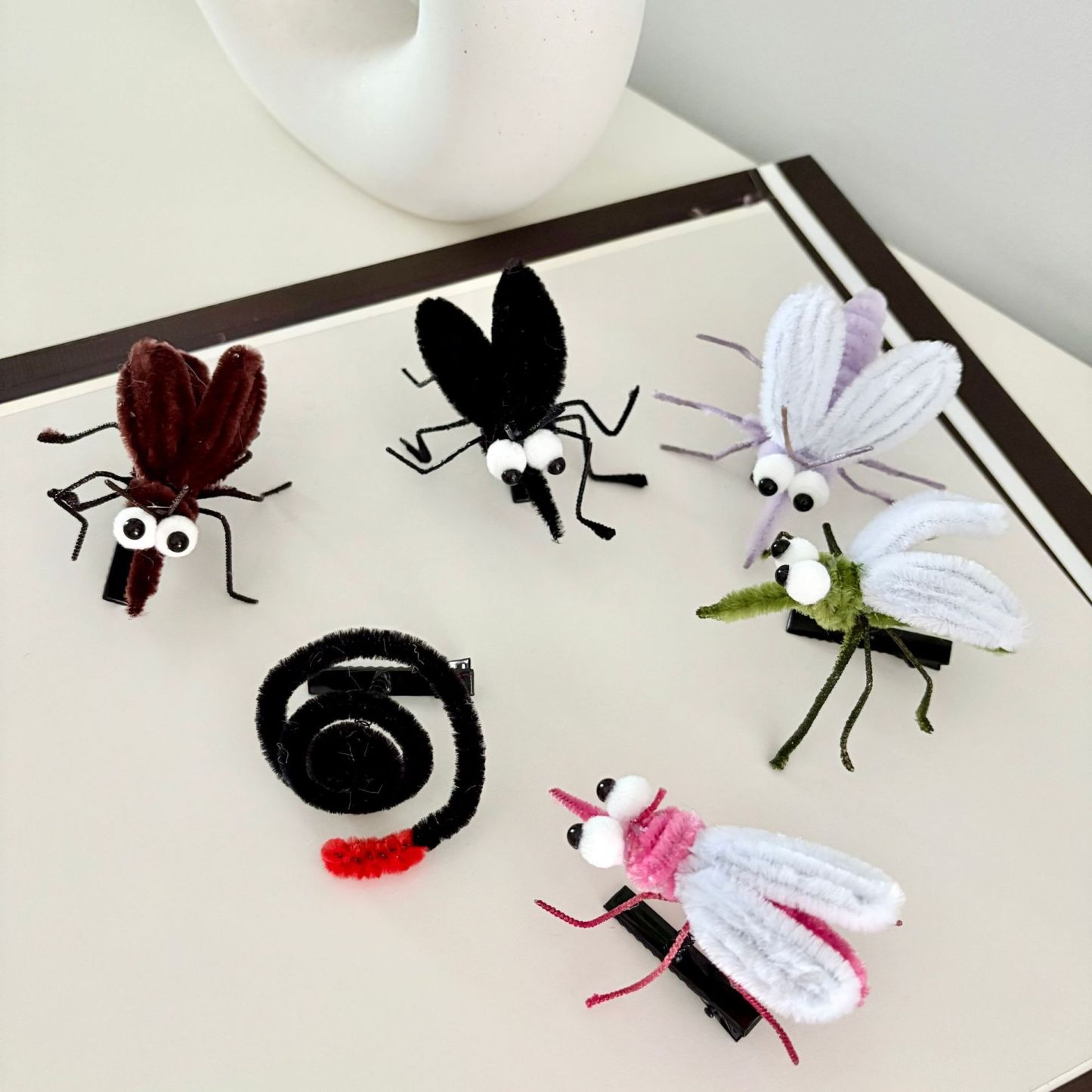Mosquito Coil Hairpins Ladies Hair Pins Broken Hairpins Duckbill Clips Hairpins Funny Headdresses