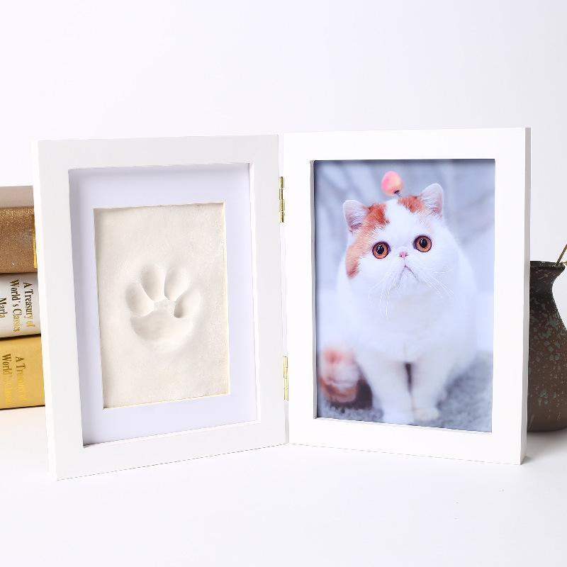 Customized Photo Ink Pad Photo Frame Pet Paw Print Photo Frame Memorial Photo Frame Baby Hand And Foot Photo Frame Memorial Gift