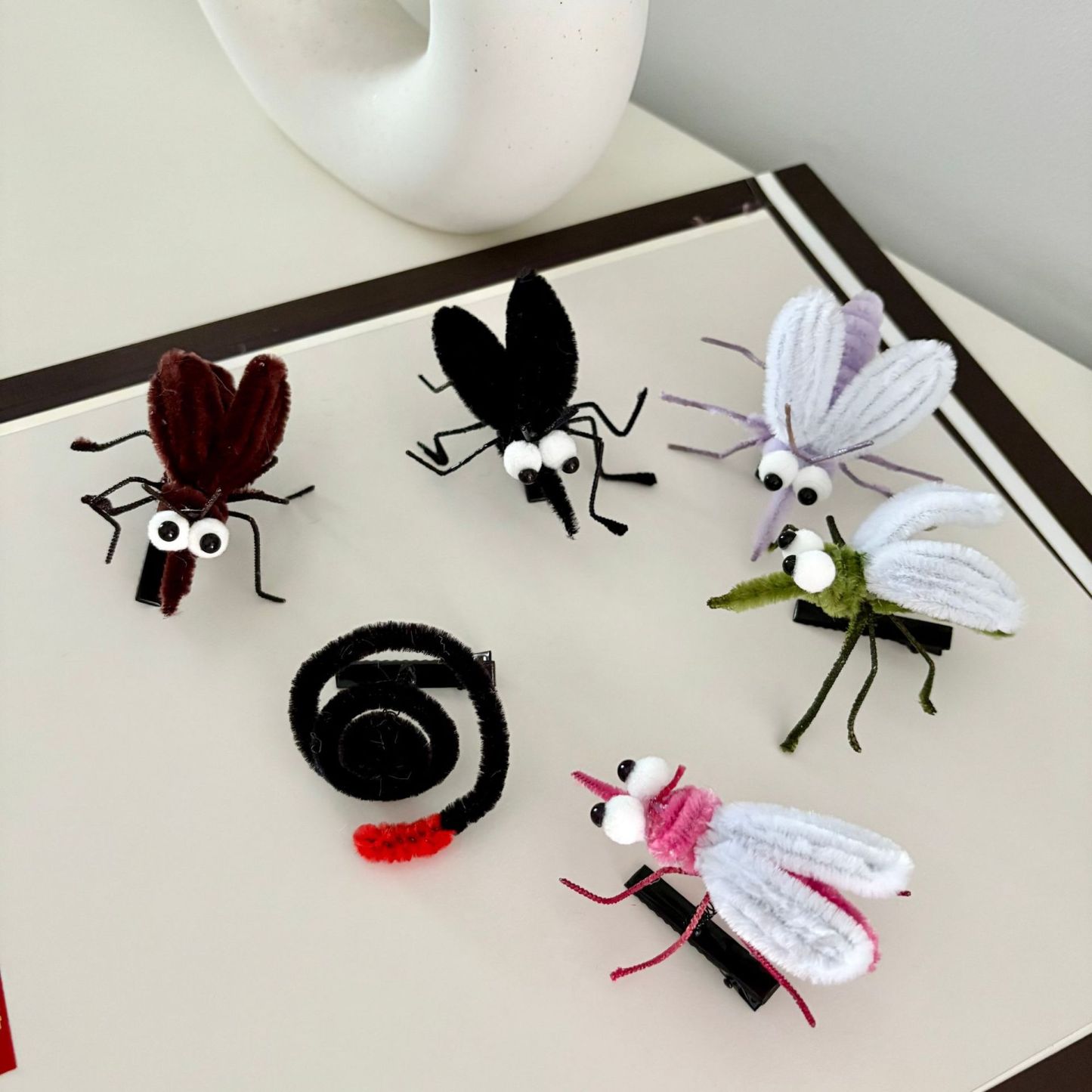 Mosquito Coil Hairpins Ladies Hair Pins Broken Hairpins Duckbill Clips Hairpins Funny Headdresses