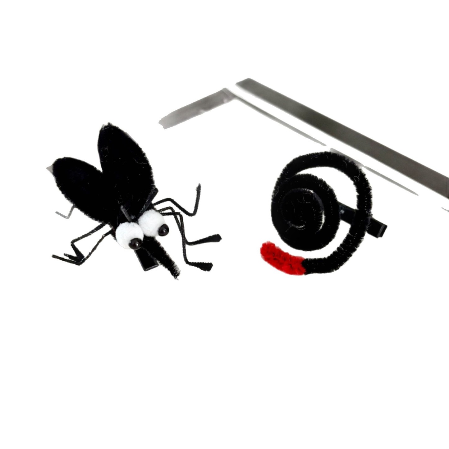 Mosquito Coil Hairpins Ladies Hair Pins Broken Hairpins Duckbill Clips Hairpins Funny Headdresses