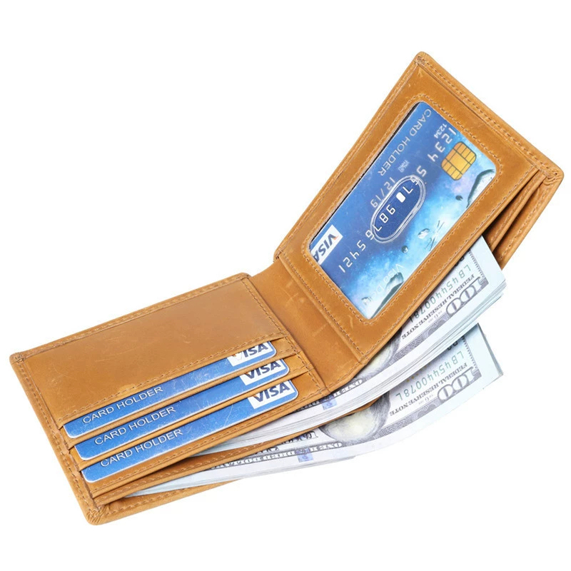 Bifold Wallet Engraved Wallet Gifts For Daughter For Son For Husband - soufeelus