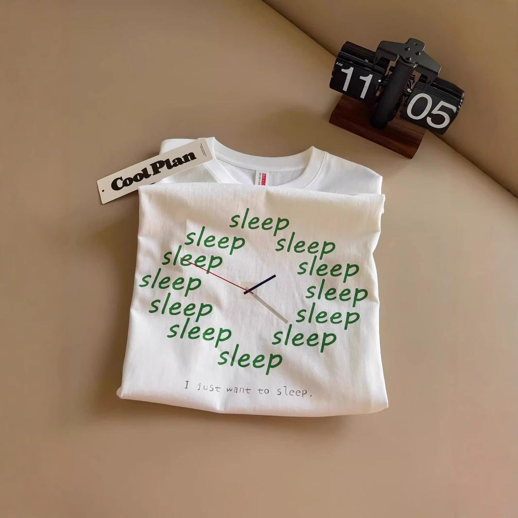 Sleep O'Clock All Day – Funny Graphic T-Shirt