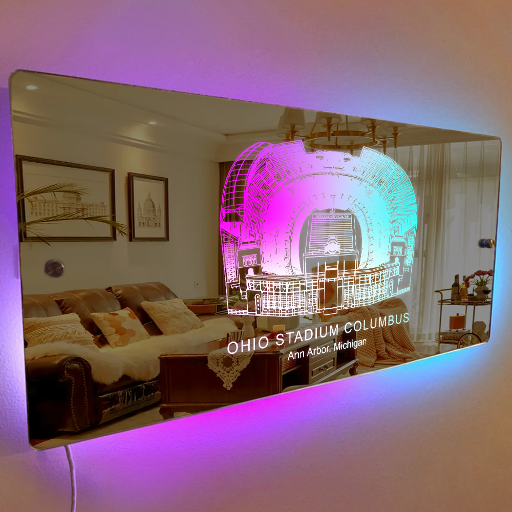 Football Stadium Mirror Light �C Gifts for Sports Lovers - Giftlab
