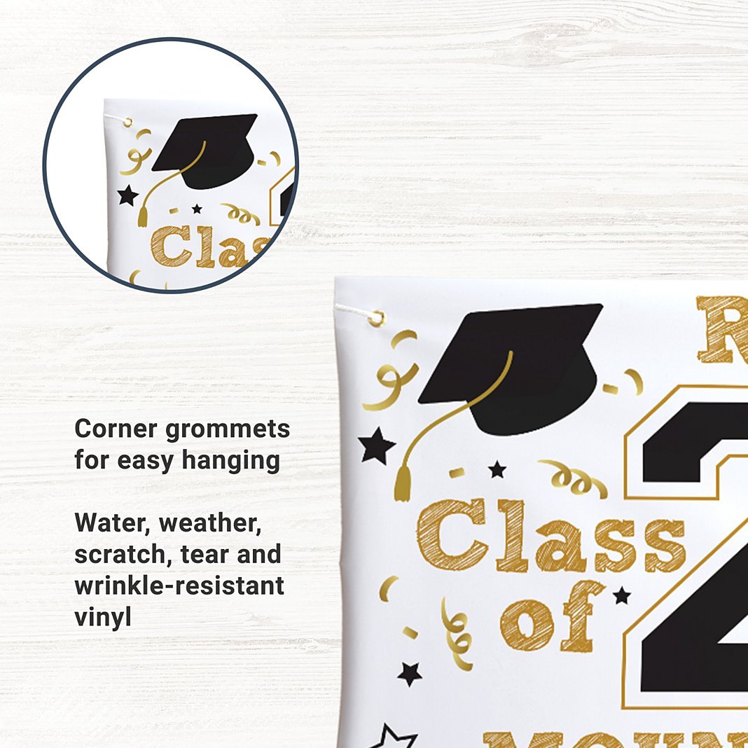 Graduate Photo Banner Custom Banner Celebrate Your Journey Honor Your Achievements