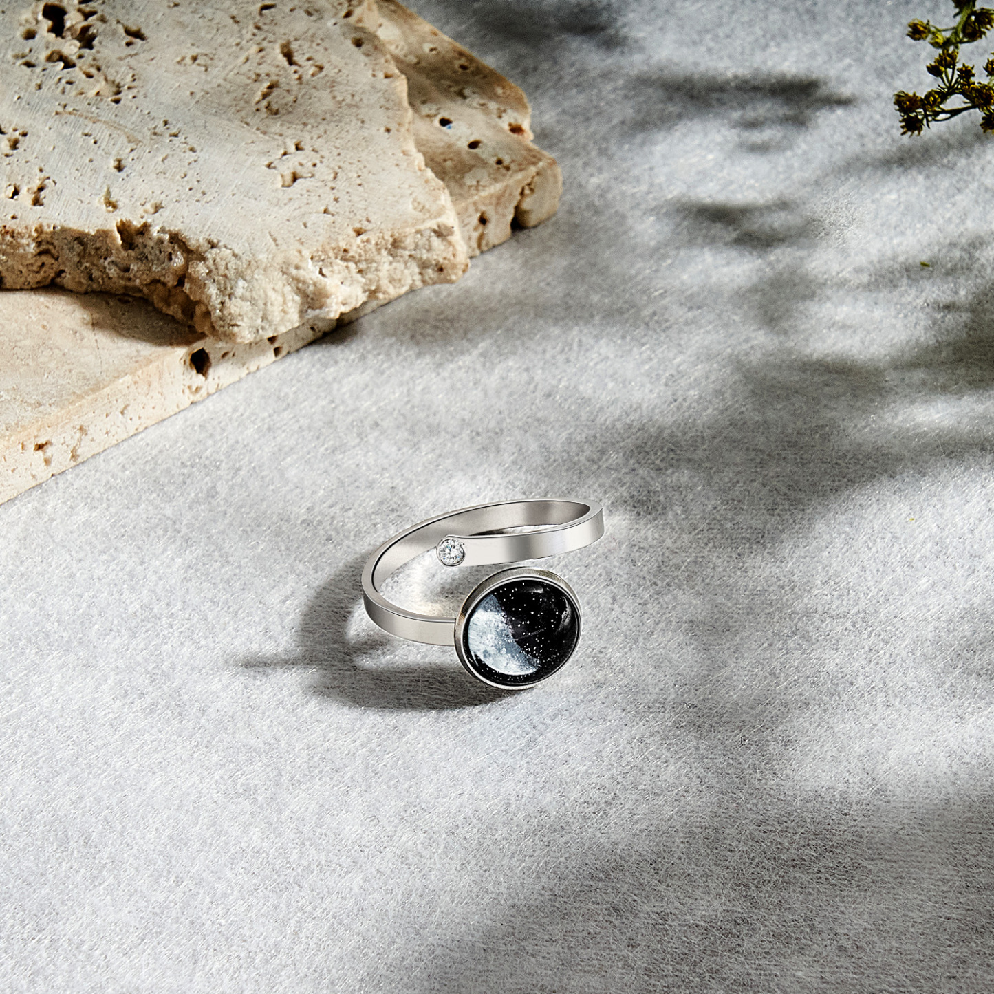 Custom Moon Phase Ring Luminous Ring Gift for Her