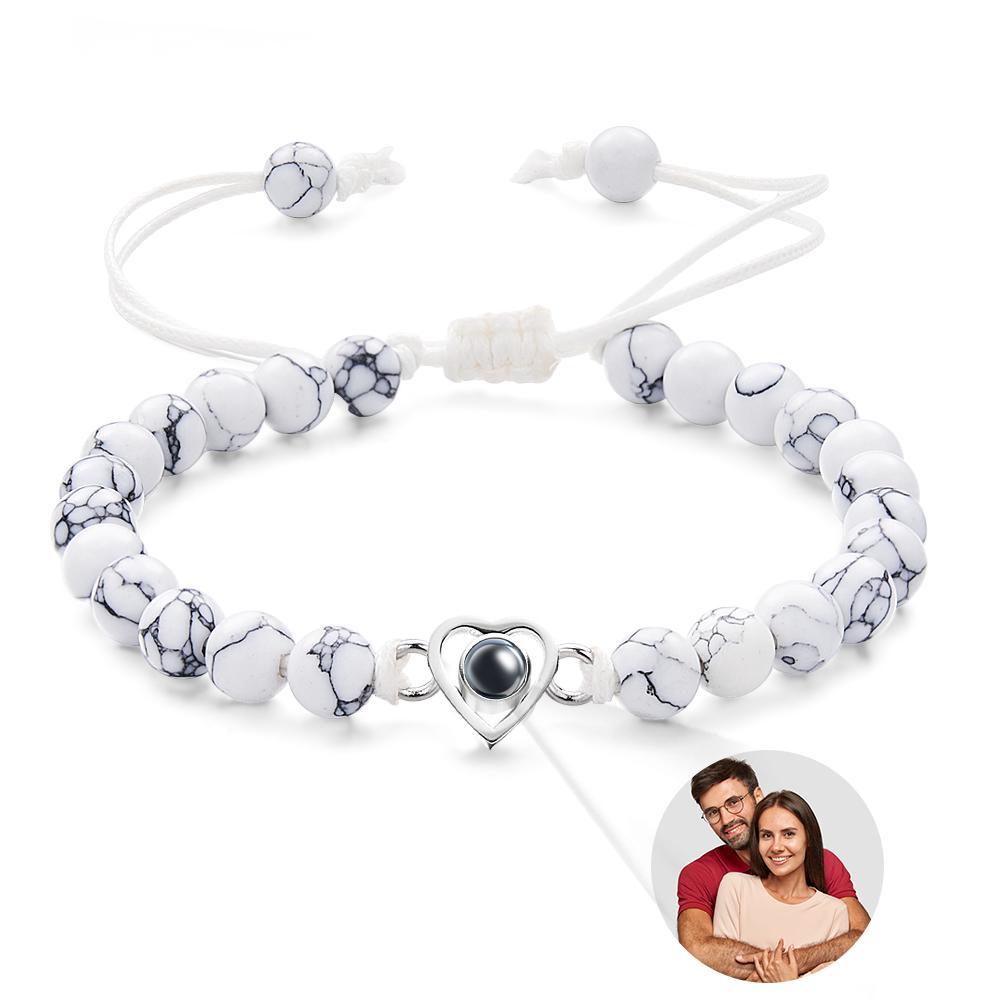 Custom Projection Bracelet Unique Romantic Couple Gift - soufeelus