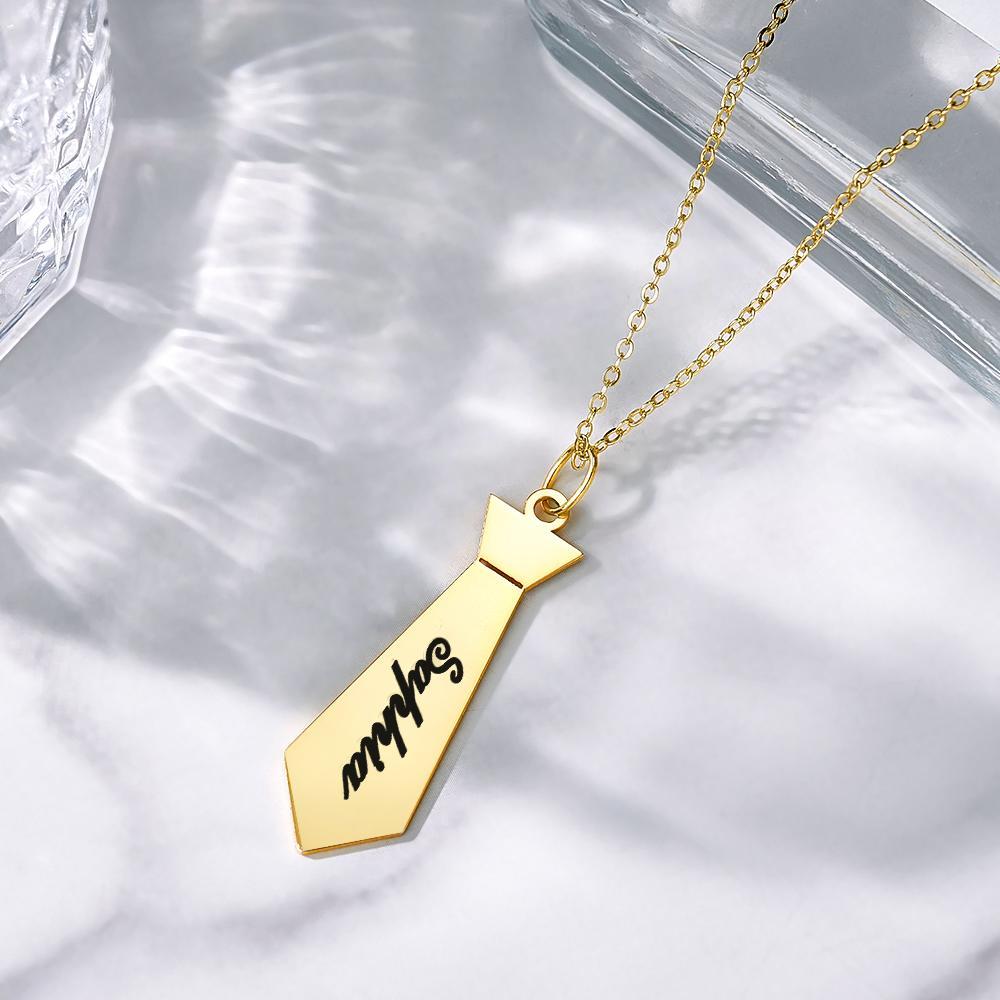 Custom Name Necklace Creative Funny Dad Gift - soufeelus