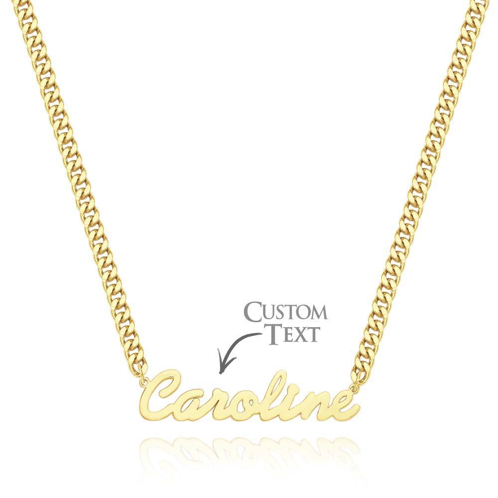 Custom Name Necklace Various Options Necklace Custom Initial Necklace Letter Name Necklace Gift for Her - soufeelus