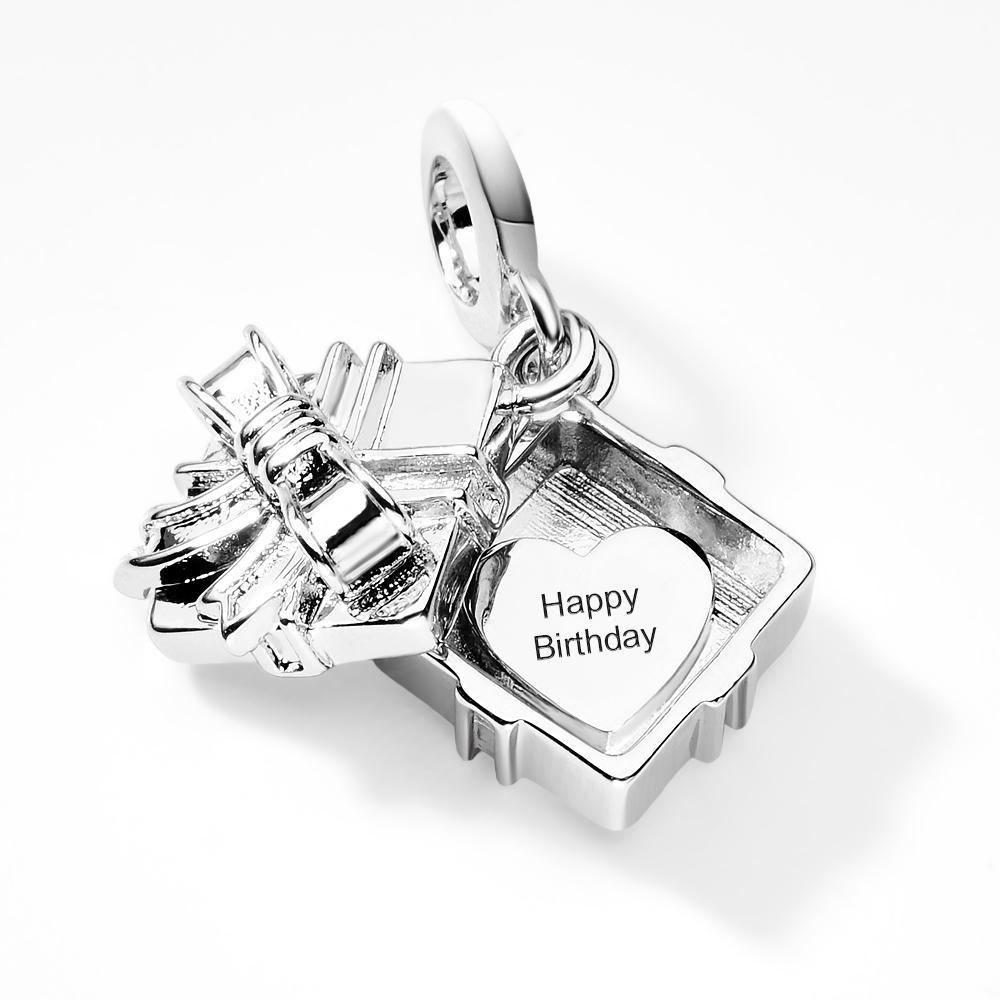 Happy Birthday Gift Openable Dangle Charms Fit all Bracelets Necklaces Mother's Day Gift - soufeelus