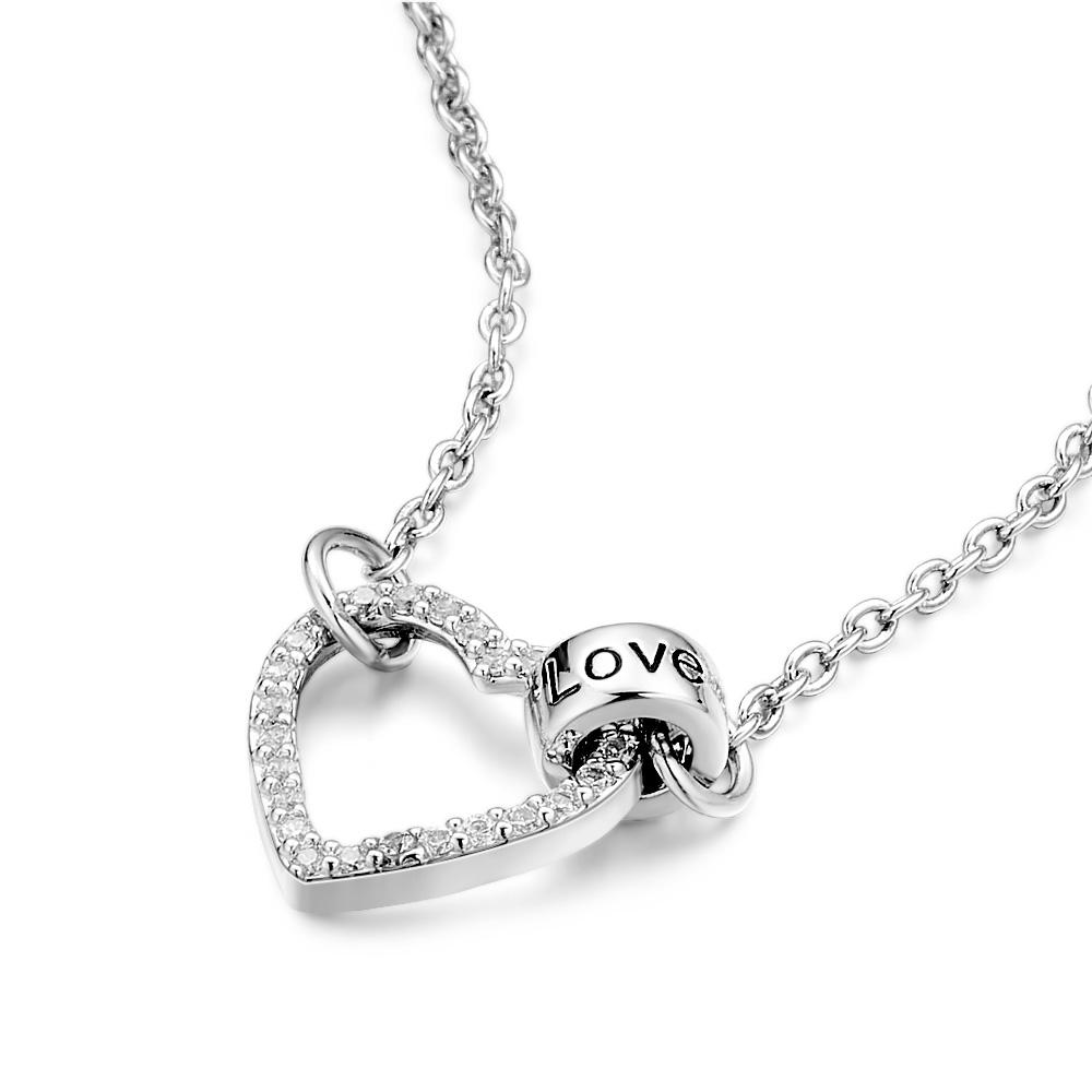 "Lock My Heart" Personalized Engraved Necklace Custom Anniversary Gift for Her Soulmate Birthday Love Jewelry - soufeelus