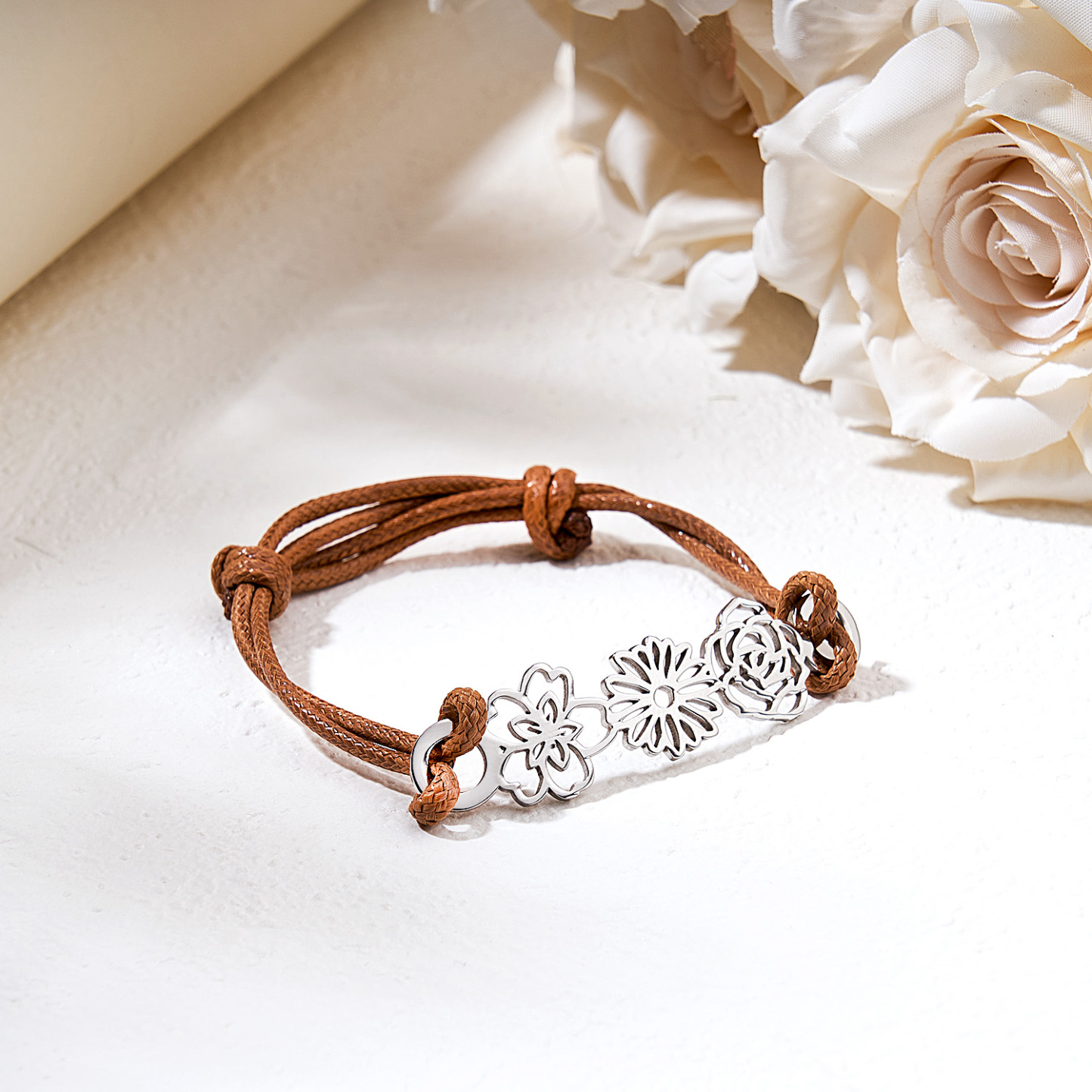 Mom Bracelet, Birth Flower Bracelet, Mother Gift Personalized, Jewelry For Mom, Mother Bracelet, Birth Flower Jewelry