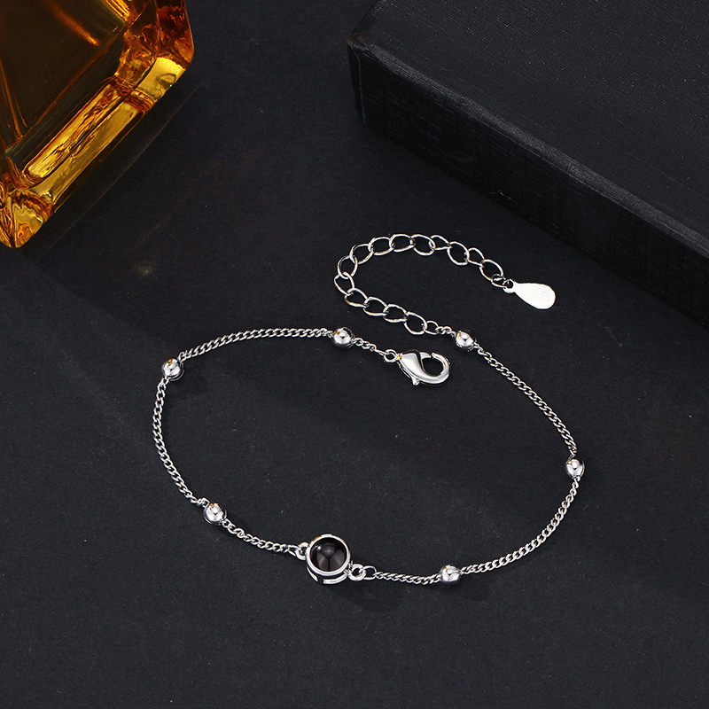Personalized Projection Picture Bracelet Simple Christmas Gift For Her detail