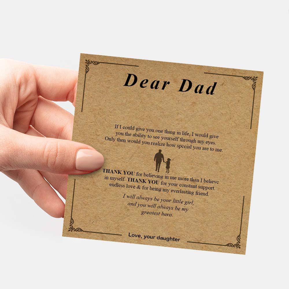 Exquisite Gift Card for Dad - soufeelus