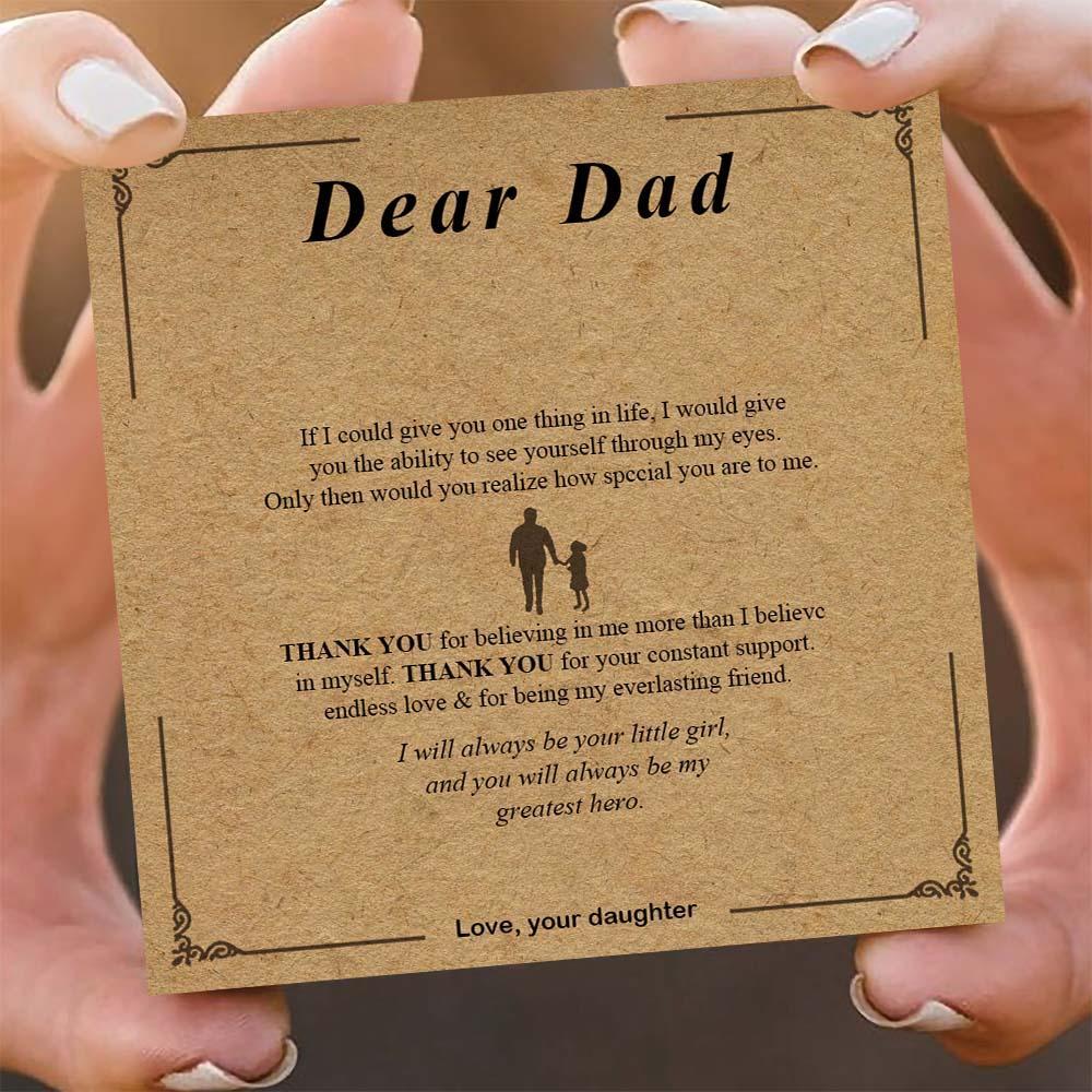 Exquisite Gift Card for Dad - soufeelus