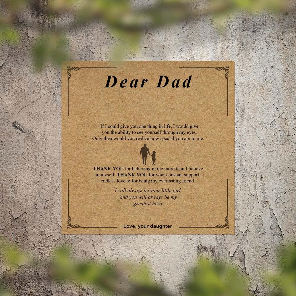 Exquisite Gift Card for Dad - soufeelus