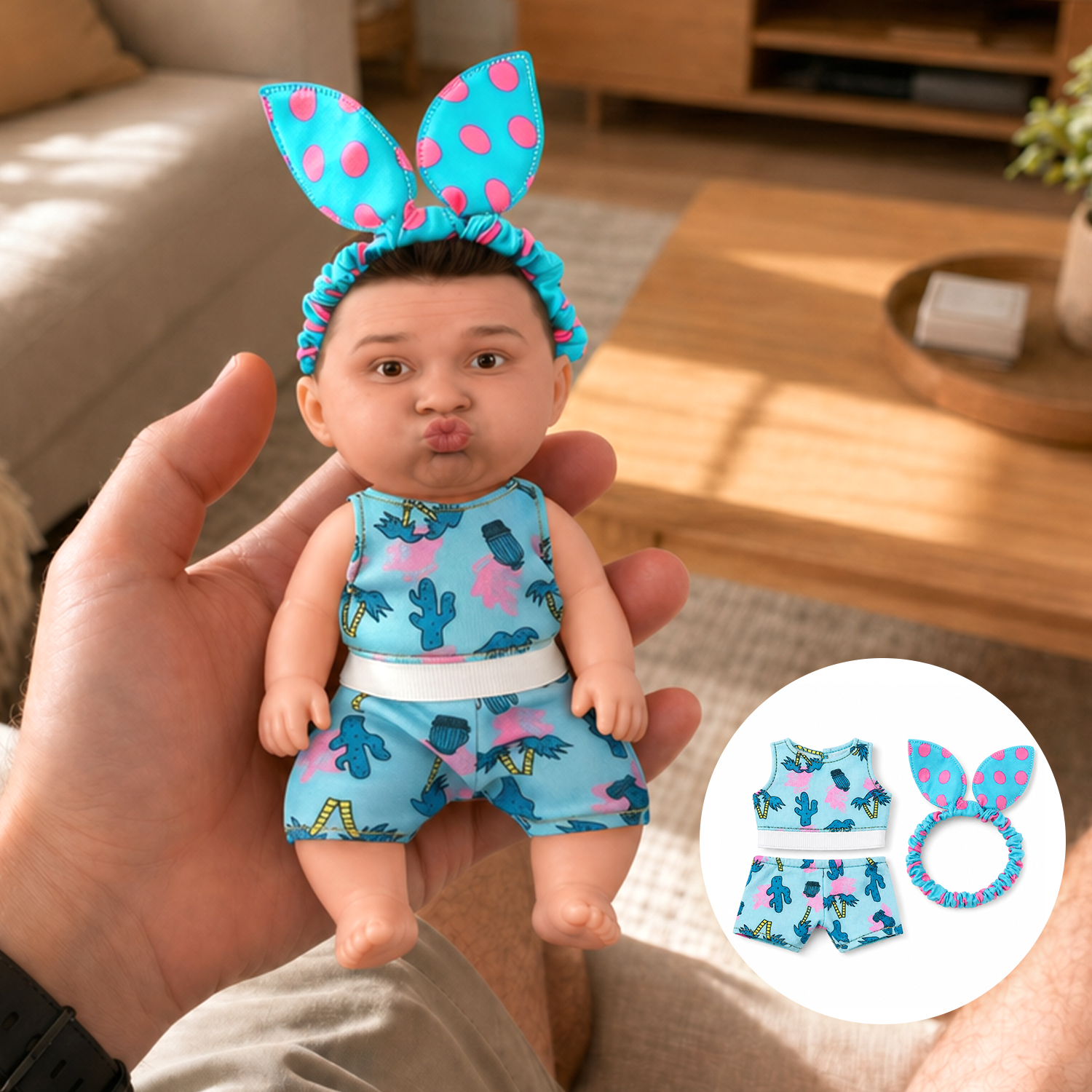 Summer Vibe Outfit Set for Squishy Doll 商品缩略图