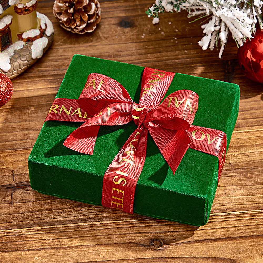 Christmas Gift Box Green (14*12*4cm)