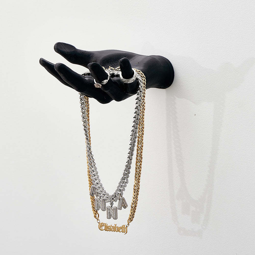 Wall Mounted Hand Hook Multi-purpose Wall Mount Jewelry Stand Home Decor Gifts - soufeelus