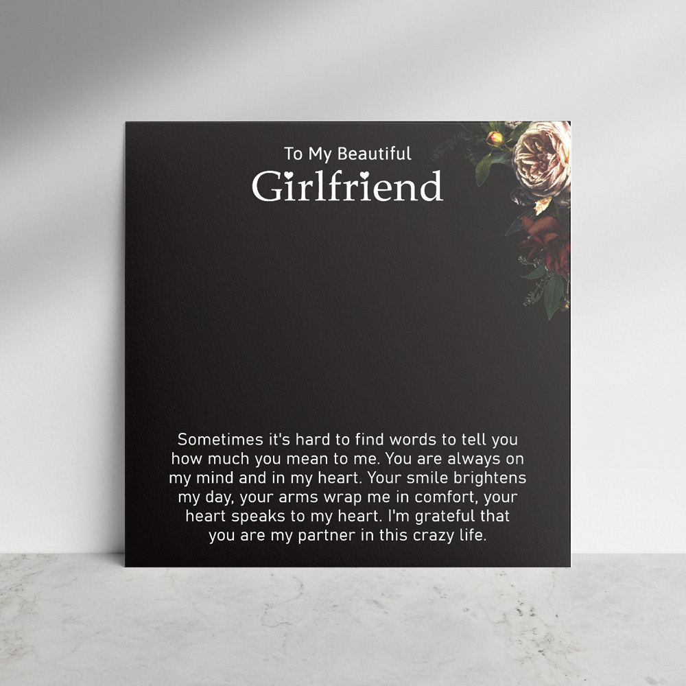 Exquisite Gift Card for Girlfriend - soufeelus